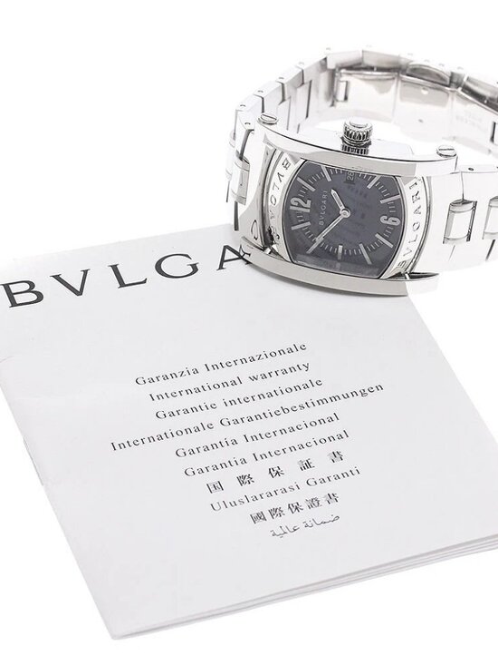 BVLGARI Assioma AA39S Date Blue gray Dial Quartz Boy\'s Watch_943311 main image 2